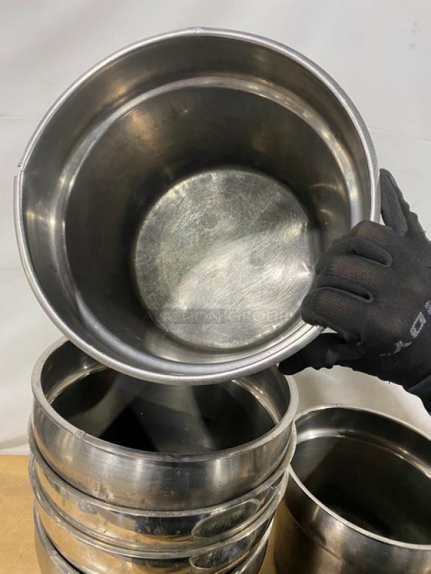Commercial Stainless Steel Vegetable Inset Pans! 6X Your Bid! - Image 8 of 8