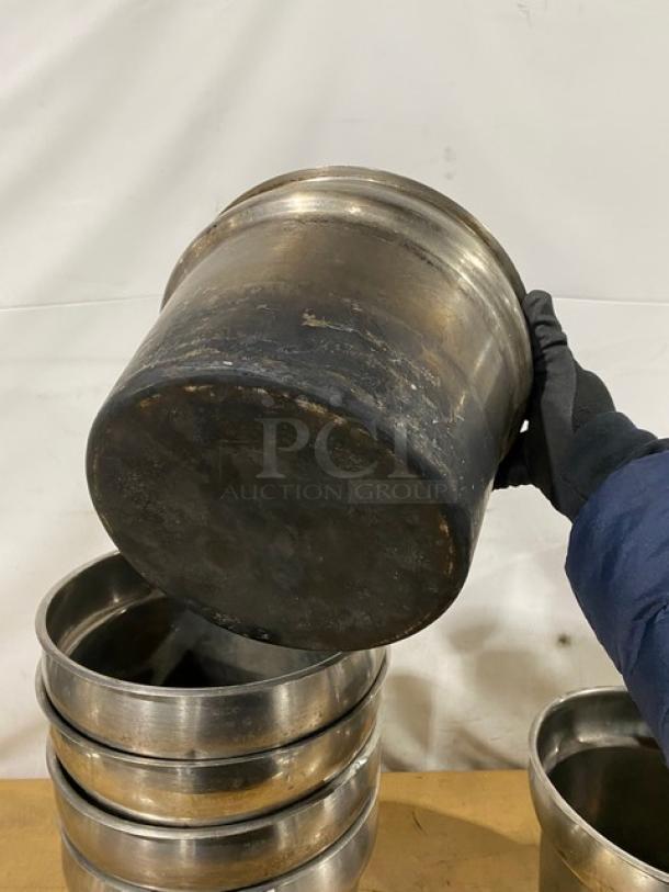 Commercial Stainless Steel Vegetable Inset Pans! 6X Your Bid! - Image 5 of 7