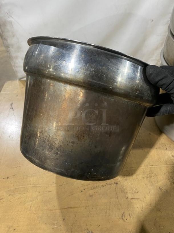Commercial Stainless Steel Vegetable Inset Pans! 6X Your Bid! - Image 4 of 6
