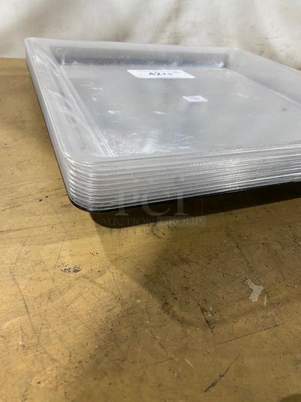 Fineline Commercial Clear 16"x16" Platter Pleasers! Model: 3516-CL! 11X Your Bid! - Image 7 of 7