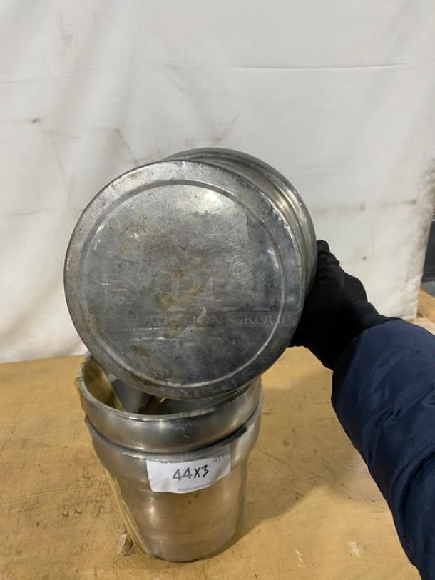 Commercial Stainless Steel Vegetable Inset Pans! 3X Your Bid! - Image 4 of 5