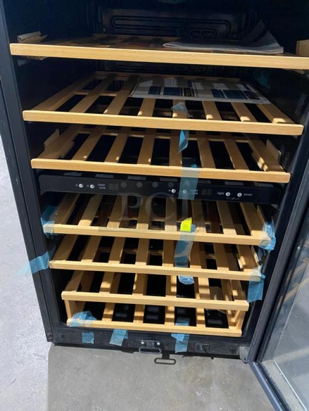 Frigidaire Commercial Free-Standing Single Glass Door 38-Bottle Wine Cooler! With Dual Temperature Zones! Model: FFWC38F6LS SN: KA2518569! 115V! - Image 5 of 9