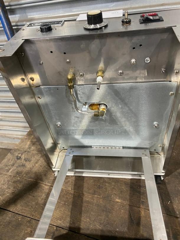 EmberGlo Commercial Stainless Steel Electric Powered Countertop Tap Water Steamer! Model: ES5TS18 SN: 041637! 120V 1 Phase! On Legs! - Image 9 of 11