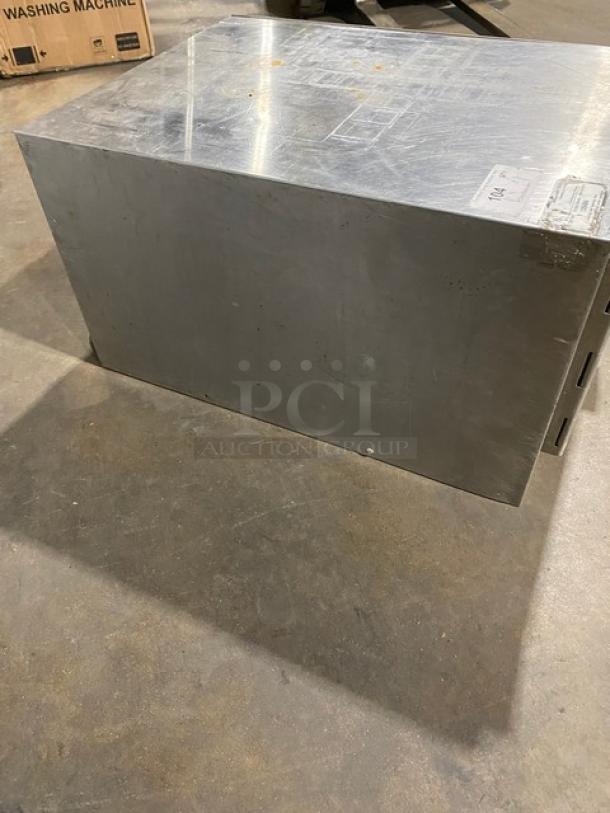 Groen HyPer Steam Series Commercial Stainless Steel Electric Powered Countertop 3 Pan Convection Steamer! With Built In Pan Holding Racks! Model: HY-3E STEAMER SN: 3E1646MS! 208V 3 Phase! - Image 4 of 10