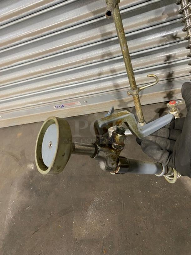 Commercial Stainless Steel Mounted Pre-Rinse Unit! With Sprayer! - Image 3 of 5
