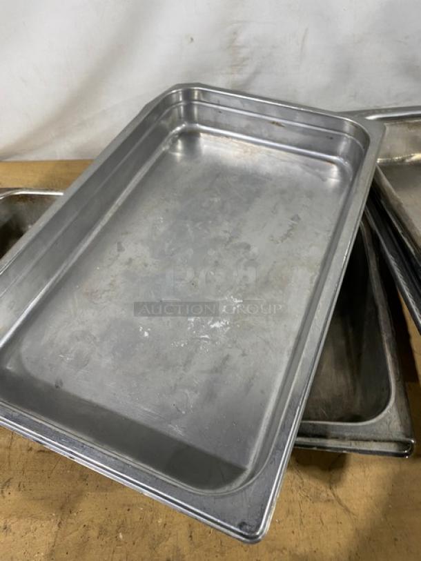 Mixed Commercial Stainless Steel Steamtable/Hotel Pans! 6X Your Bid! - Image 7 of 8