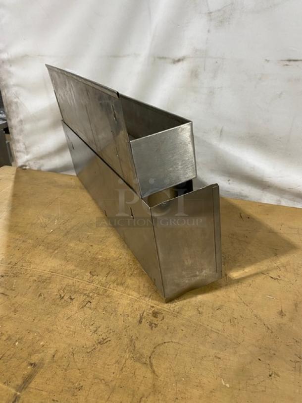 Commercial Stainless Steel Underbar Speed Rails/Racks! 2X Your Bid! - Image 4 of 7
