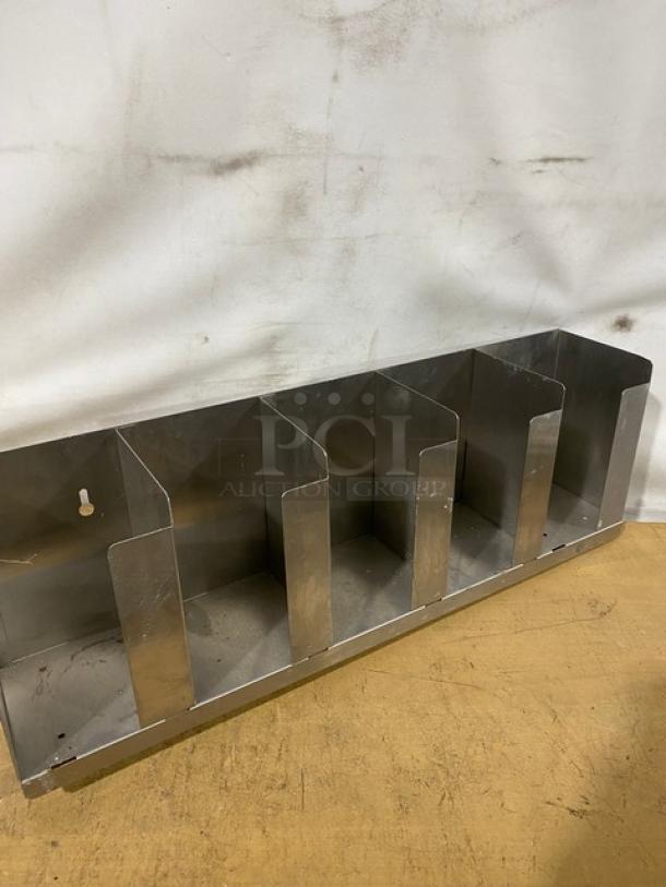 Commercial Stainless Steel Underbar Speed Rails/Racks! 2X Your Bid! - Image 6 of 7