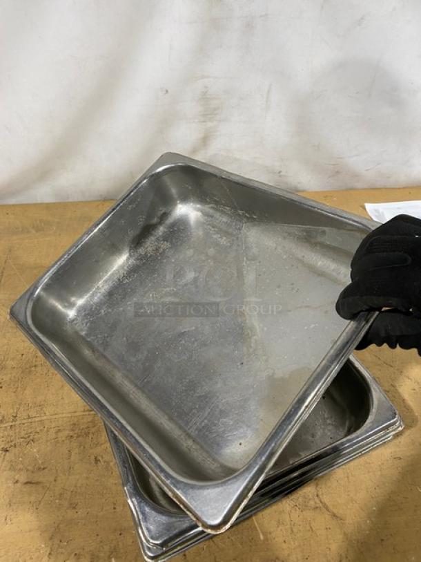 Commercial Stainless Steel Steamtable/Hotel Pans! 4X Your Bid! - Image 6 of 6