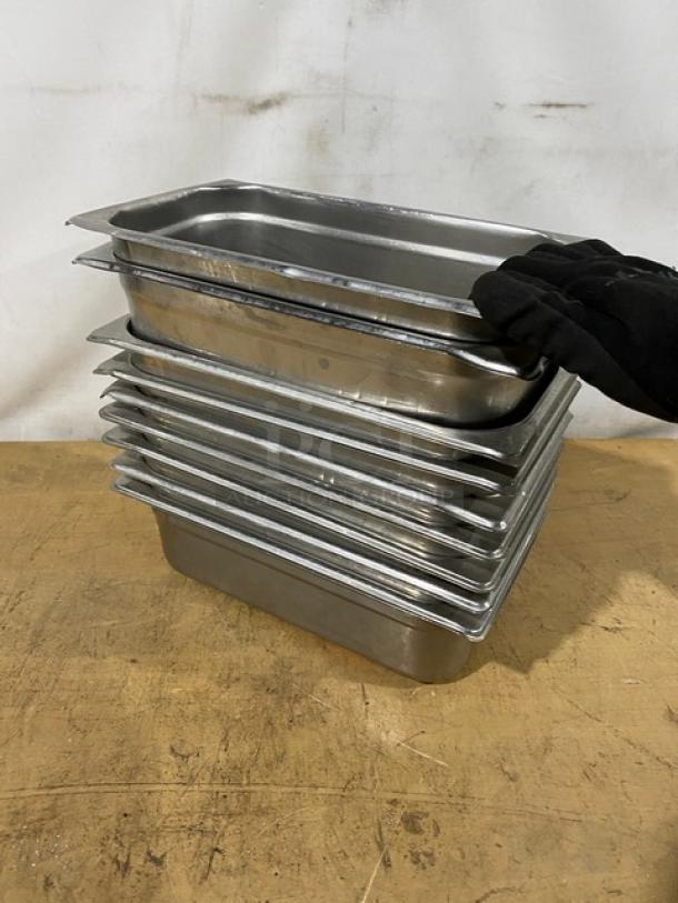 Commercial Stainless Steel Steamtable/Hotel Pans! 9X Your Bid! - Image 3 of 11