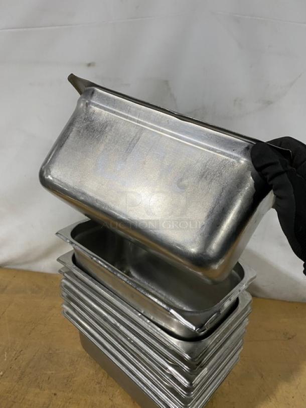 Commercial Stainless Steel Steamtable/Hotel Pans! 9X Your Bid! - Image 4 of 11