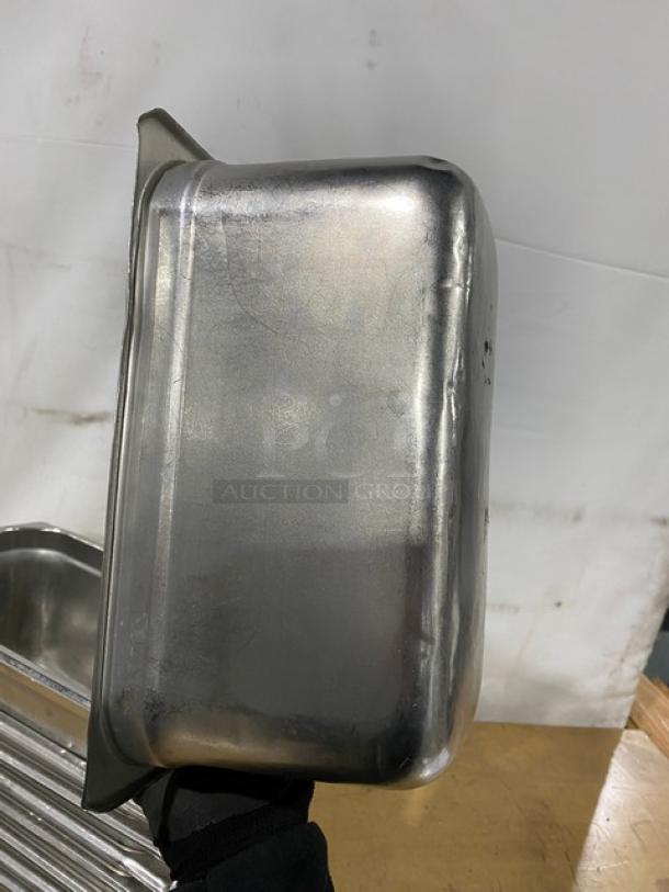 Commercial Stainless Steel Steamtable/Hotel Pans! 9X Your Bid! - Image 6 of 11
