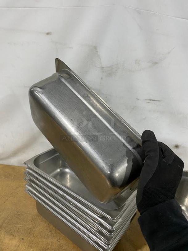 Commercial Stainless Steel Steamtable/Hotel Pans! 9X Your Bid! - Image 8 of 11