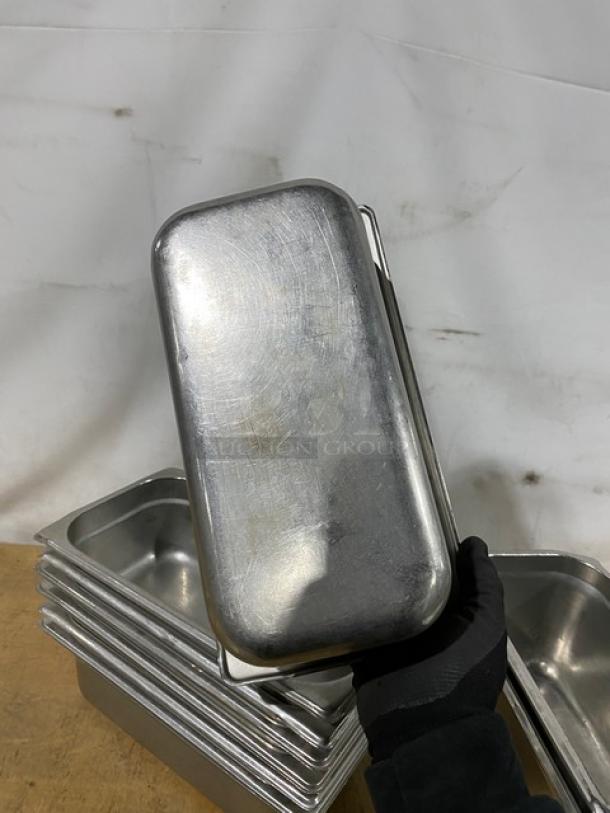 Commercial Stainless Steel Steamtable/Hotel Pans! 9X Your Bid! - Image 9 of 11