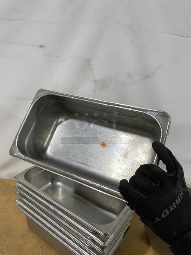Commercial Stainless Steel Steamtable/Hotel Pans! 9X Your Bid! - Image 10 of 11
