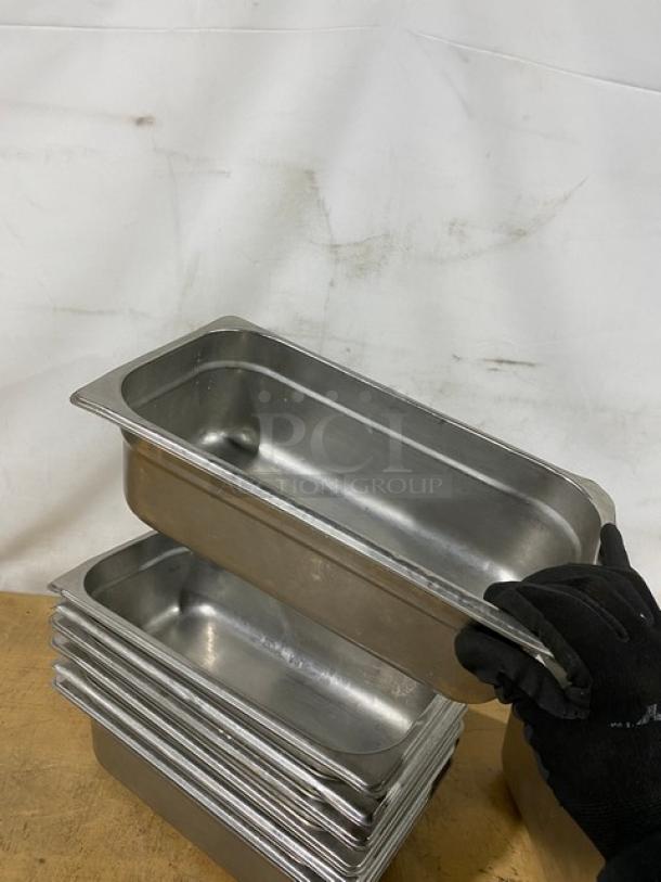 Commercial Stainless Steel Steamtable/Hotel Pans! 9X Your Bid! - Image 11 of 11