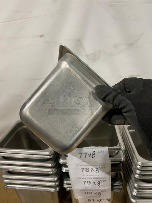 Commercial Stainless Steel Steamtable/Hotel Pans! 8X Your Bid! - Image 10 of 10