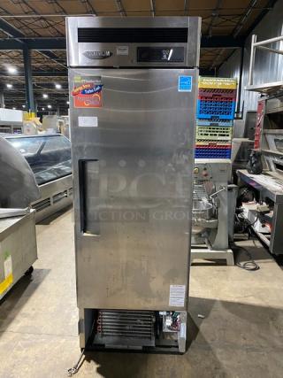 Turbo Air Maximum Series Commercial Stainless Steel Solid Single Door Reach In Freezer! Energy Star Certified! With Poly Coated Wire Racks! With Digital Thermostat! Model: MSF-23NM! 110-120V 1 Phase!
