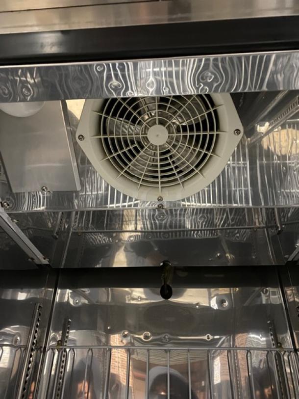 Turbo Air Maximum Series Commercial Stainless Steel Solid Single Door Reach In Freezer! Energy Star Certified! With Poly Coated Wire Racks! With Digital Thermostat! Model: MSF-23NM! 110-120V 1 Phase! - Image 7 of 10