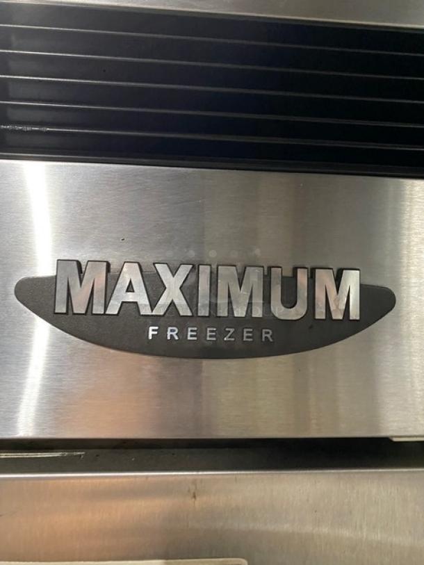Turbo Air Maximum Series Commercial Stainless Steel Solid Single Door Reach In Freezer! Energy Star Certified! With Poly Coated Wire Racks! With Digital Thermostat! Model: MSF-23NM! 110-120V 1 Phase! - Image 8 of 10