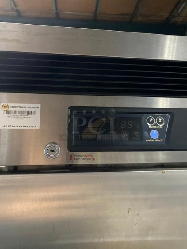Turbo Air Maximum Series Commercial Stainless Steel Solid Single Door Reach In Freezer! Energy Star Certified! With Poly Coated Wire Racks! With Digital Thermostat! Model: MSF-23NM! 110-120V 1 Phase! - Image 9 of 10