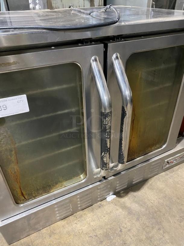Sierra Commercial Stainless Steel Natural Gas Powered Single Stack Convection Oven! With Wire Oven Racks! - Image 11 of 11