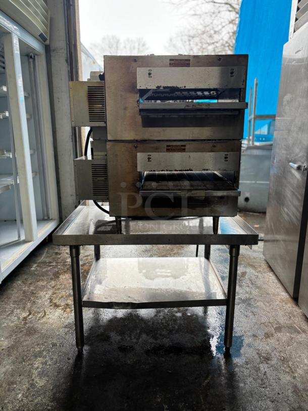 Lincoln Impinger 2501 Double Stack Conveyor Oven - Pizza - Image 10 of 10