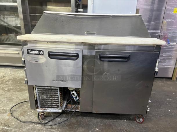 Leader LM48 - 48" Refrigerated Sandwich / Salad Prep Table - Image 1 of 6