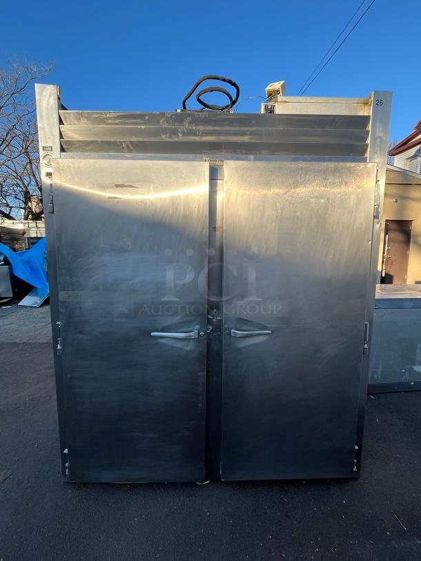 Traulsen 52" Two Section Reach In Freezer, Solid Doors, 115v - Image 1 of 6