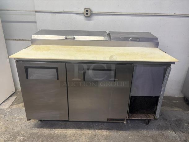 True TPP-60 60" TPPAT Series Pizza Prep Table w/ Refrigerated Base, 115v - Image 4 of 7