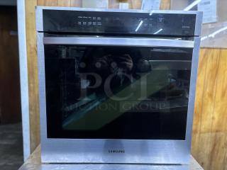 Single Electric Wall Oven with Convection and Wi-Fi in Stainless Steel (24" 3.1 cu. ft.)