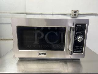 Midea Commercial Microwave 1034N0A 1000 Watt Medium Duty 1.2 cuft