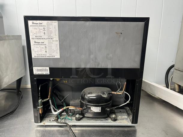 WOW!! Magic Chef Compact Refrigerator with Single Door Color in Black - Image 5 of 6