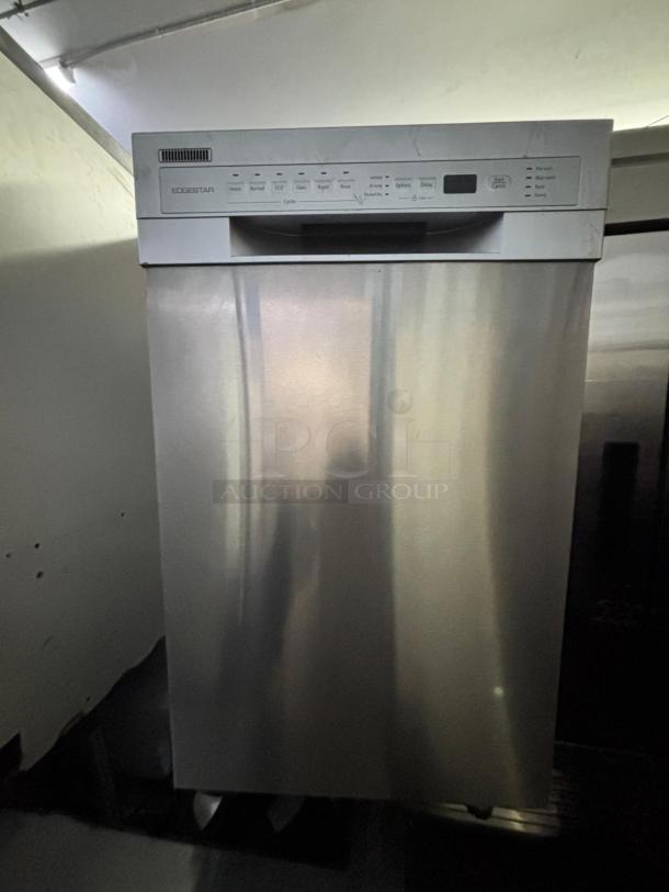 EdgeStar 18-in Front Control Built-In Dishwasher (Stainless Steel) ENERGY STAR, 52-dBA Standard Sound Level - Image 1 of 6