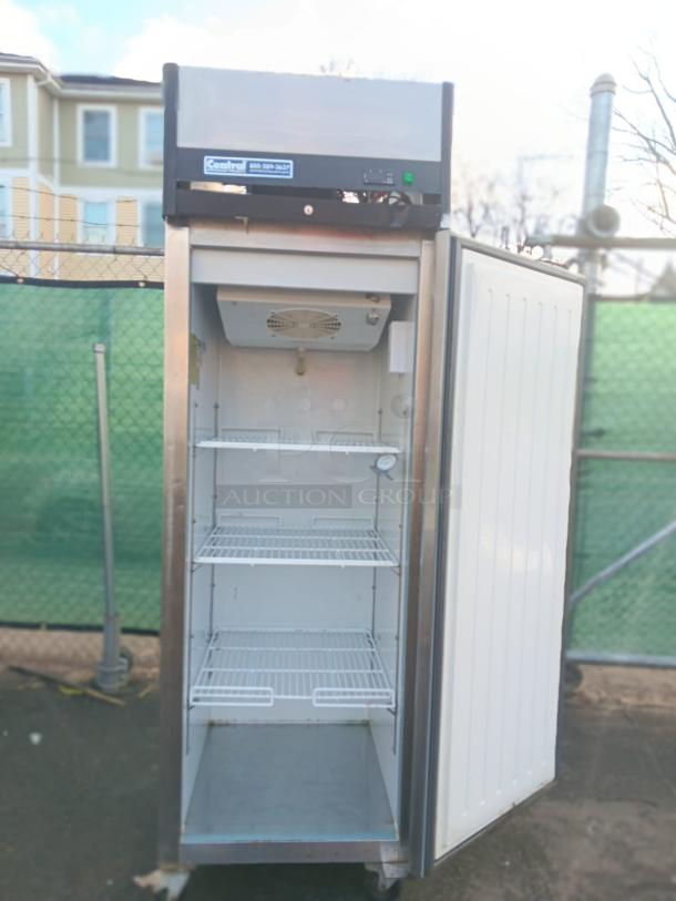 Central Exclusive Stainless Steel Single Door Reach-In Commercial Refrigerator - 1 Door, 23 Cu. Ft., 26.8" W - Image 2 of 6