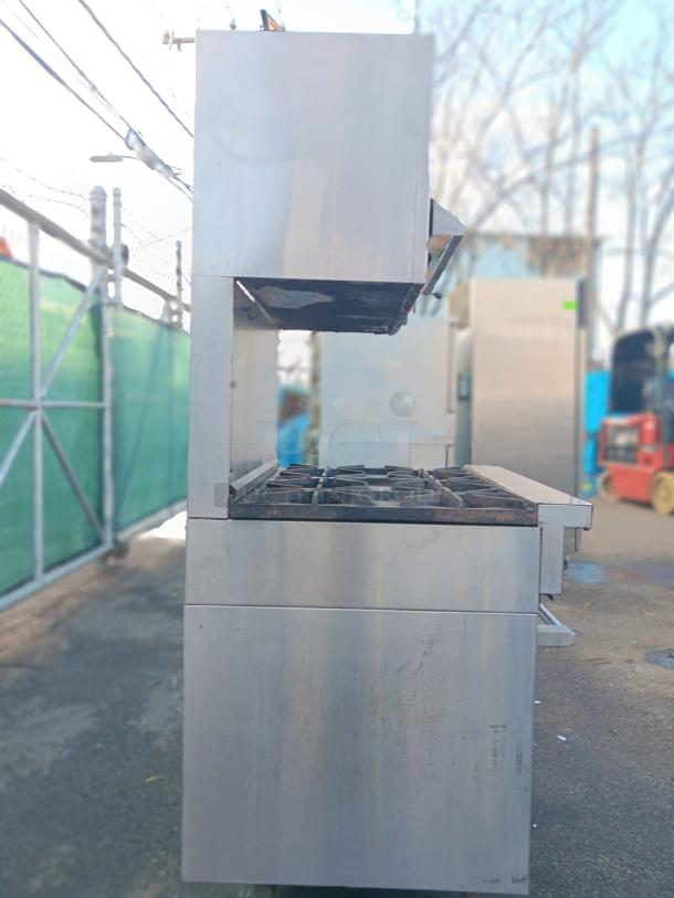 U.S. Range Natural Gas 6 Burner 36" Range with Standard Oven - 230,000 BTU - Image 2 of 3