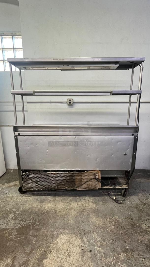 True 60" Worktop Table & Refrigerator w/ (2) Sections, 115v - Image 2 of 7