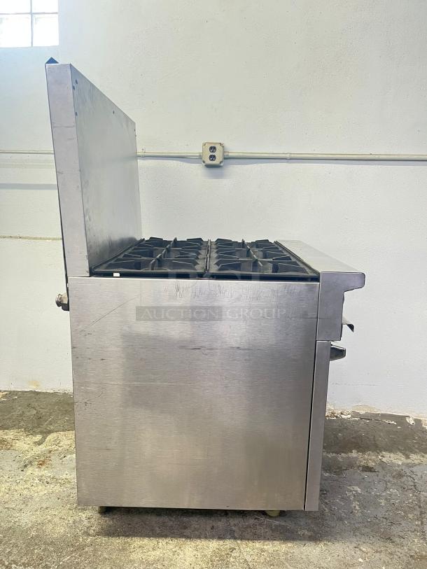Stainless Steel Oven & 6 Burner Stovetop - Image 2 of 6
