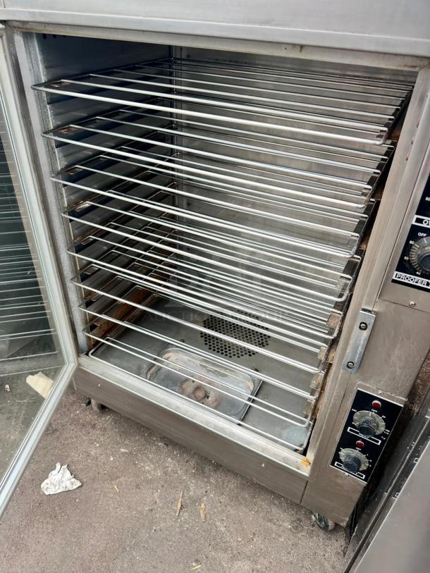 NuVu Commercial Electric Oven and Proofer 220 Volt 3 Phase Tested and Working! - Image 4 of 7