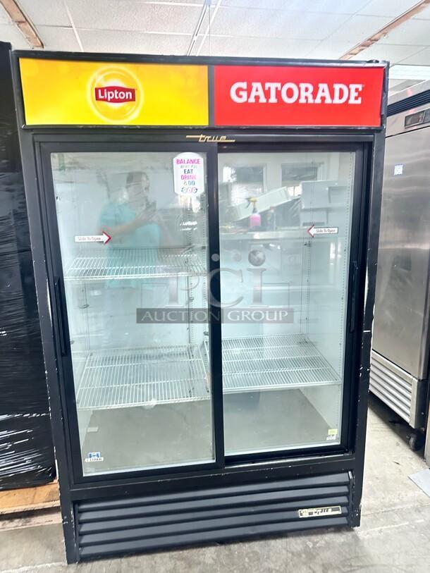Late Model True GDM-45 52" Two Glass Door Refrigerator 115 Volt Tested and Working! - Image 1 of 6