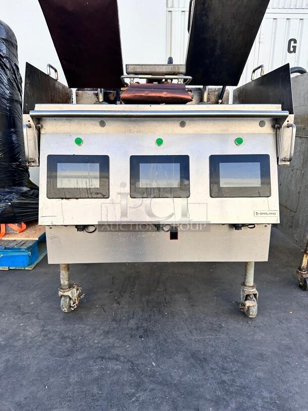 Garland Xpress XPG36  36"  Natural Gas Clamshell Griddle with 3 Platens 60,000 BTU Tested and Working! - Image 3 of 7