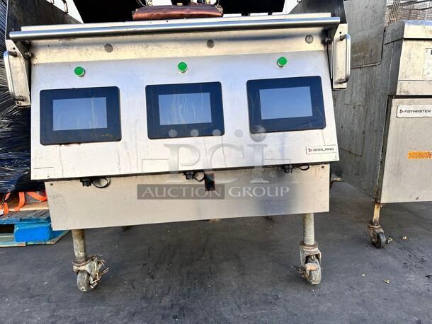 Garland Xpress XPG36  36"  Natural Gas Clamshell Griddle with 3 Platens 60,000 BTU Tested and Working! - Image 4 of 7
