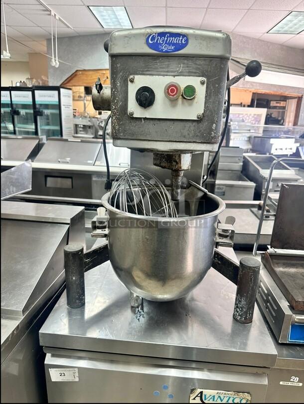 Globe GCM20H 20 QT Planetary Mixer - Bench Model, 1 HP, 115v Sold 'As Is' - Image 1 of 10