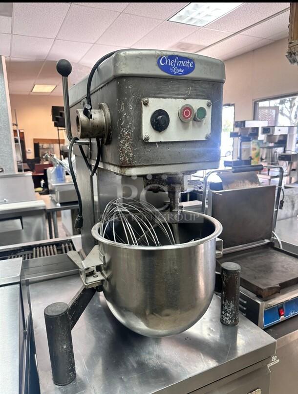 Globe GCM20H 20 QT Planetary Mixer - Bench Model, 1 HP, 115v Sold 'As Is' - Image 5 of 10