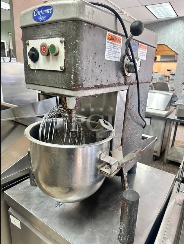 Globe GCM20H 20 QT Planetary Mixer - Bench Model, 1 HP, 115v Sold 'As Is' - Image 10 of 10