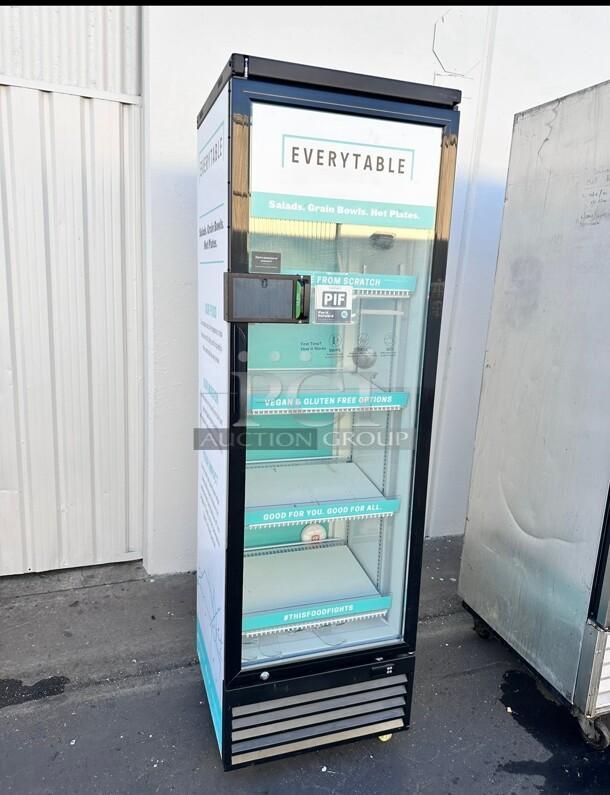 Excellent Atosa Single Glass Section Refrigerated Cooler 115 Volt Tested and Working! - Image 2 of 12