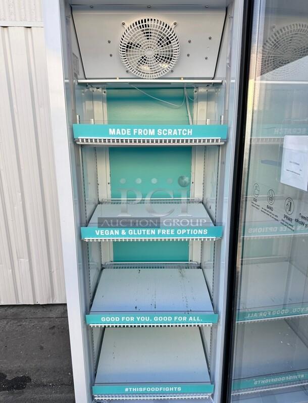 Excellent Atosa Single Glass Section Refrigerated Cooler 115 Volt Tested and Working! - Image 7 of 12