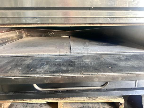 Excellent One Bakers Pride and One Garland Commercial Gas Pizza Oven Tested and Working! - Image 6 of 9