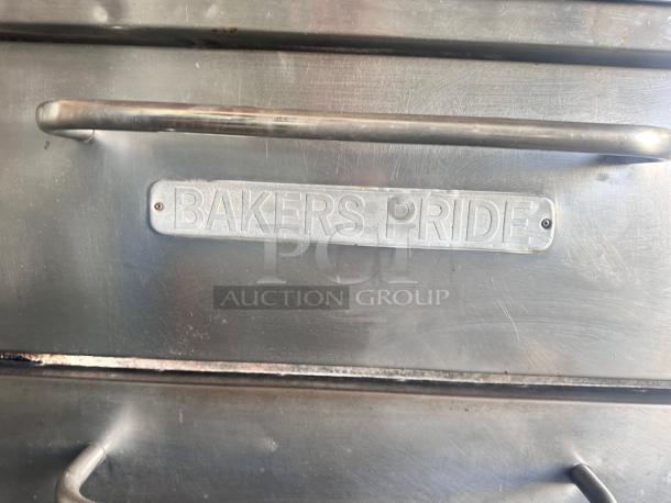 Excellent One Bakers Pride and One Garland Commercial Gas Pizza Oven Tested and Working! - Image 9 of 9