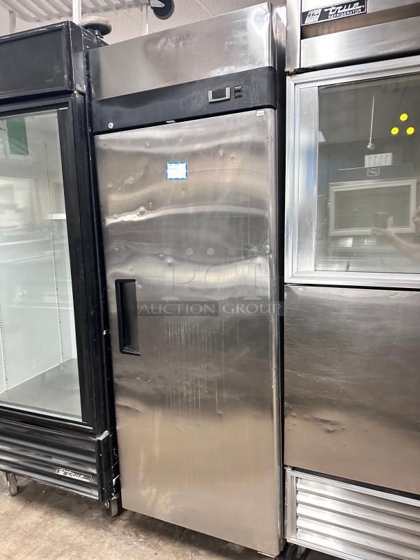 Commercial Single Stainless Door Freezer 115volt Tested and Working! - Image 4 of 8